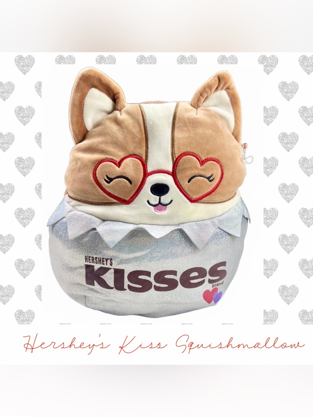 Hershey’s Kiss “Regina” the Corgi Squishmallow 12” 2022